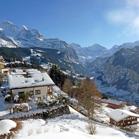 Apartment Plein Soleil By Interhome Wengen Kültér fotó