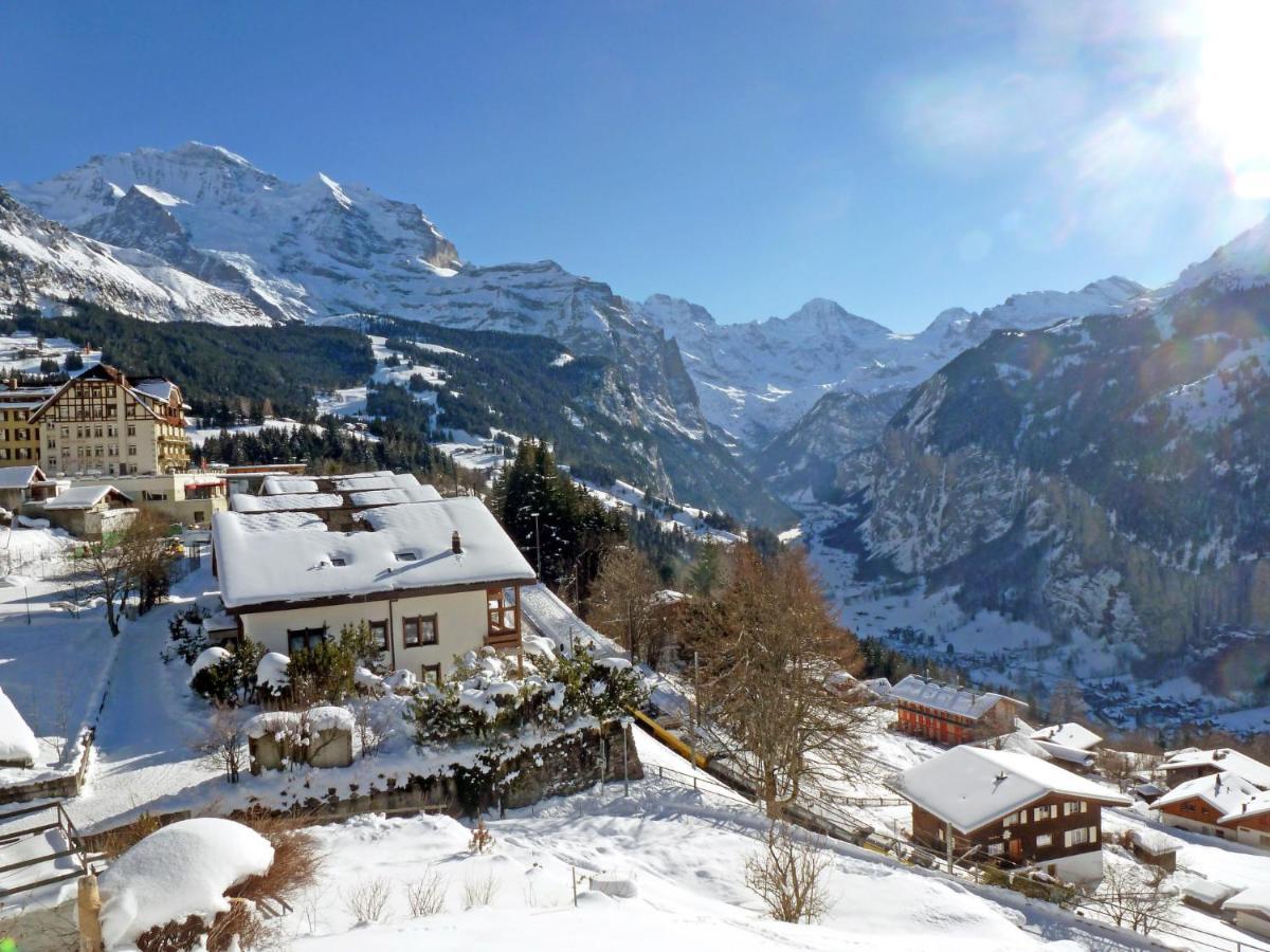 Apartment Plein Soleil By Interhome Wengen Kültér fotó